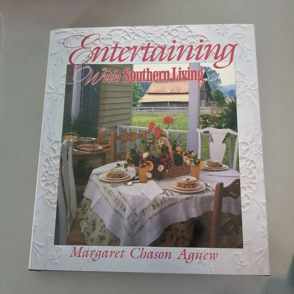 Entertaining with Southern Living by Margaret C. Agnew (1990, Hardcover)